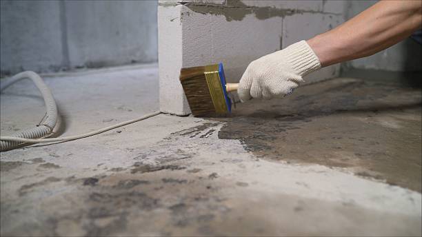 SJ Waterproofing Pros Waterproofing coverage map for Winchester, OH and surrounding area